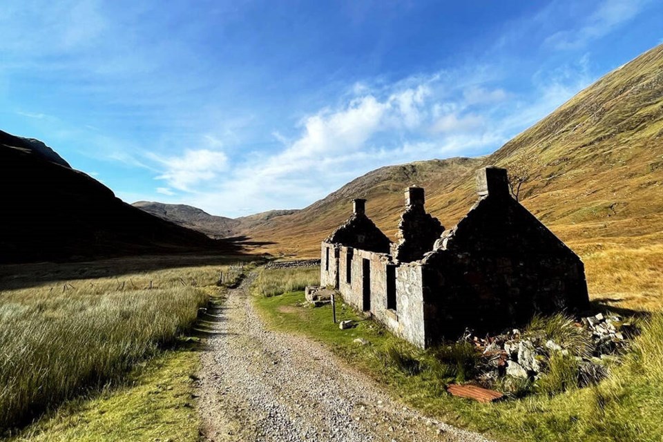 Bothies are plentiful throughout Scotland, and bothy camping is an option along the West Highland Way hiking trail. | Catherine Boyd 