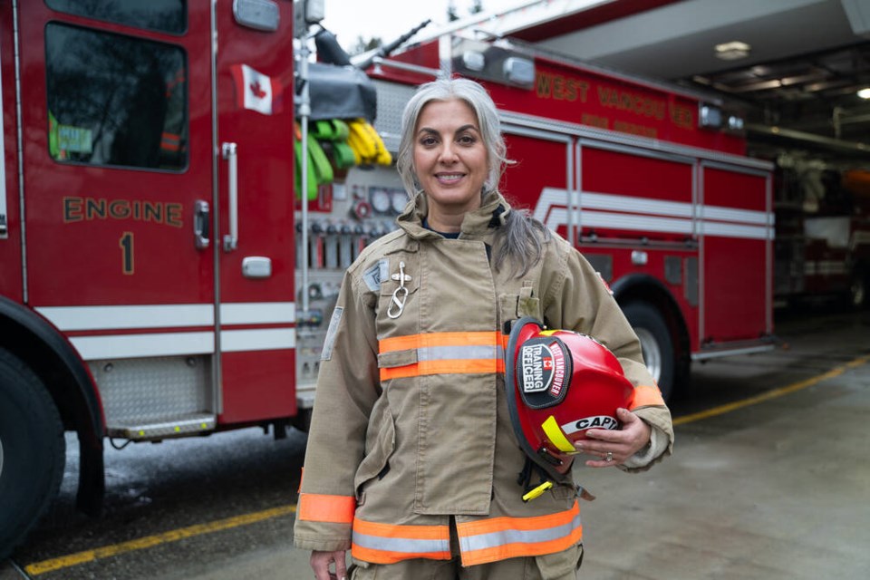 Capt. Athena Calogeros has been with West Vancouver Fire & Rescue, Local 1525, for 20 years. | WVFR 