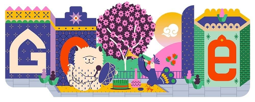 Nowruz Google Doodle sparks online debate