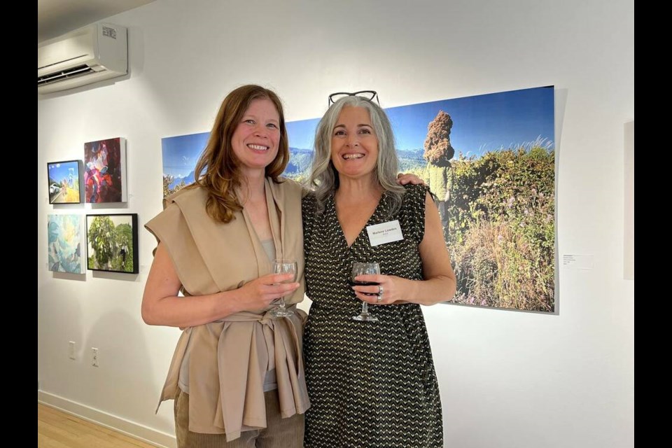 Pieces by Asta Kovanen (left) and Marlene Lowden will be shown at the Ferry Building Gallery until June 30. | Fatemah Falah / North Shore News
