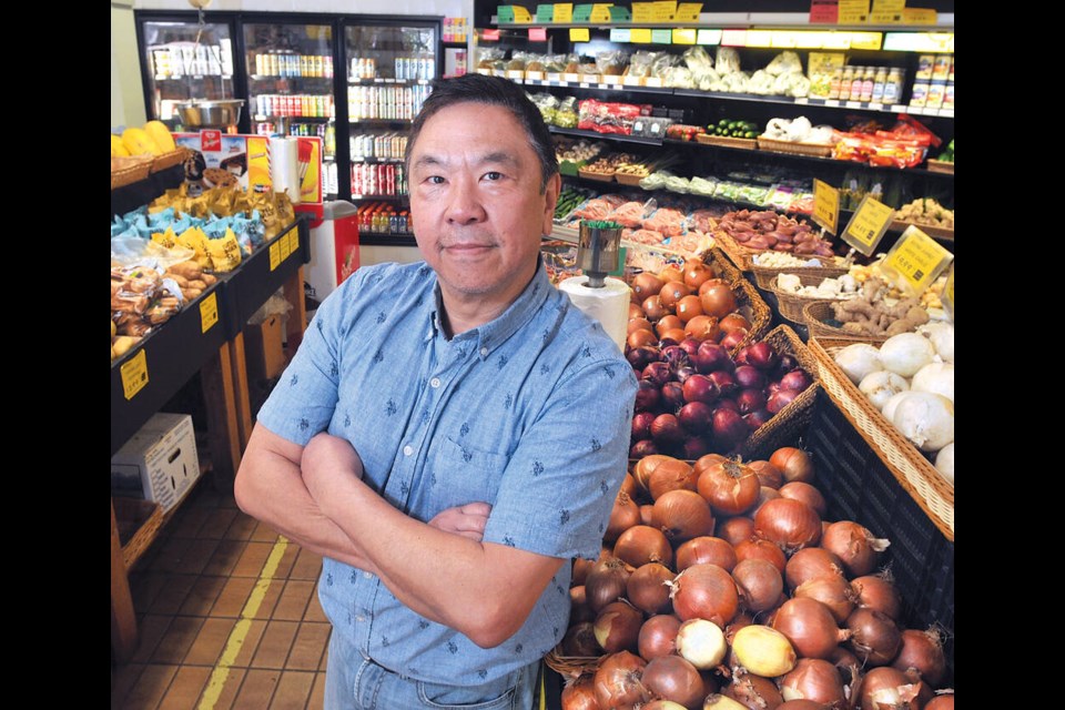 Peter Young, owner of Edgemont Village's Columbus Farm Market, is set to close for good in June after 31 years in business. | Paul McGrath / North Shore News 
