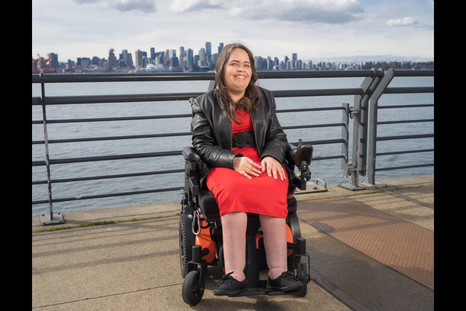 North Vancouver advocate Louisa Bridgman has earned recognition for her courage in fighting for members of the adaptive community. | Avi Dhillon 