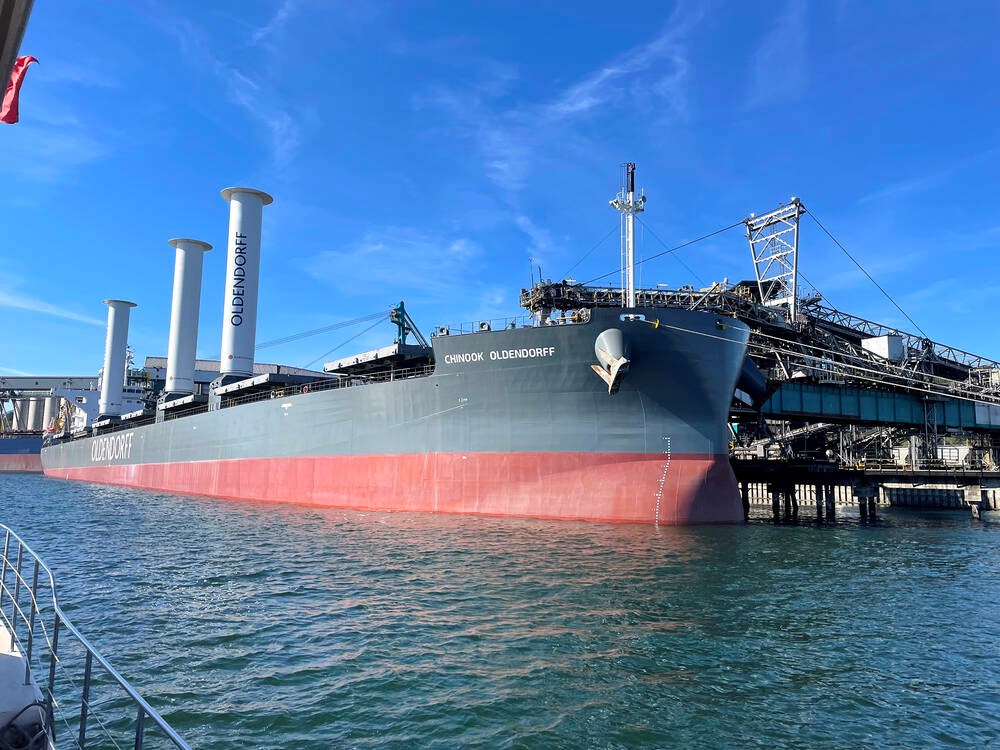 What is this strange ship in the Vancouver harbour?