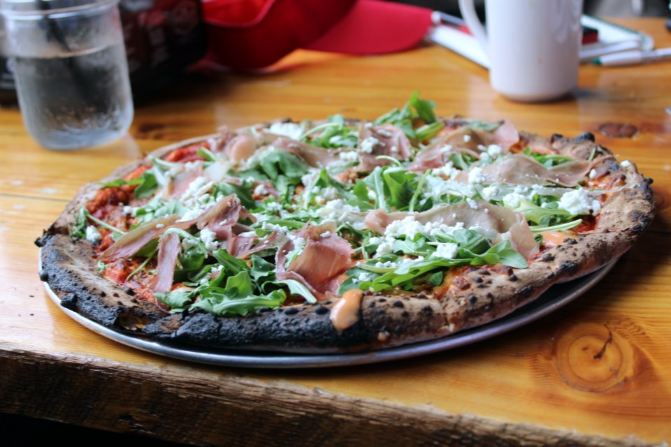 Wood-fired pizzas are a recent addition to the menu.