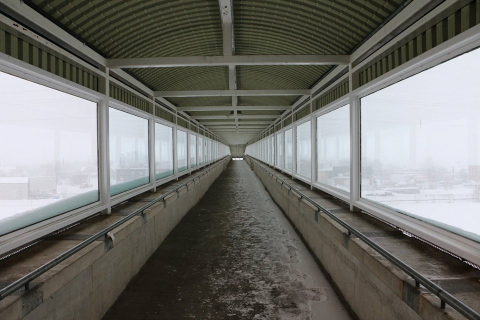 Dryden Pedestrian overpass