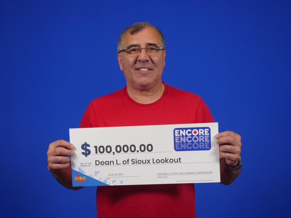 Encore (Lottario)_May 14, 2022_$100,000.00_Dean Larose of Sioux Lookout
