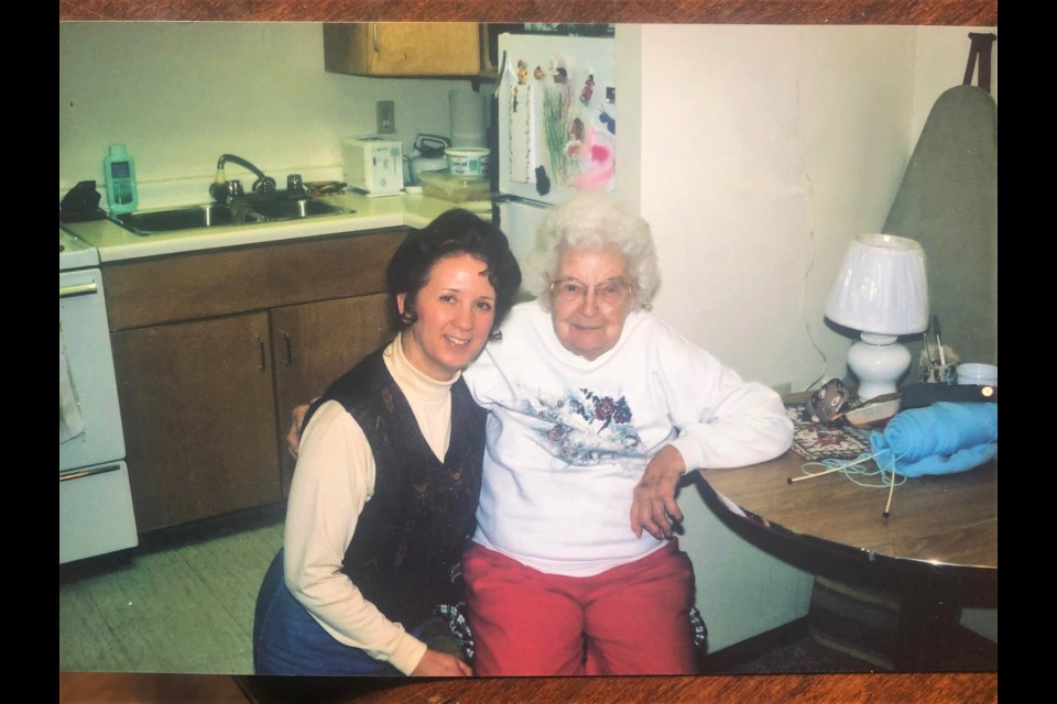 Rhoda Shank (left) has been a staple of the Ear Falls community for nearly half a century. (Submitted photo)
