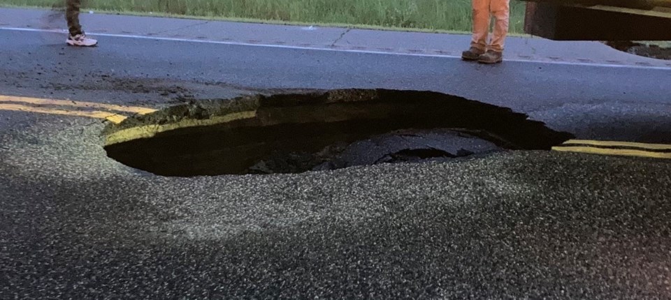  HWY 17 Culvert washout