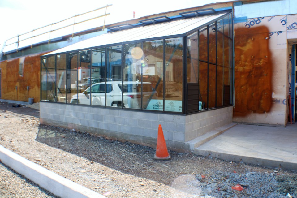 Greenhouse for Natural Resource Classroom (Photo by Clint Fleury)