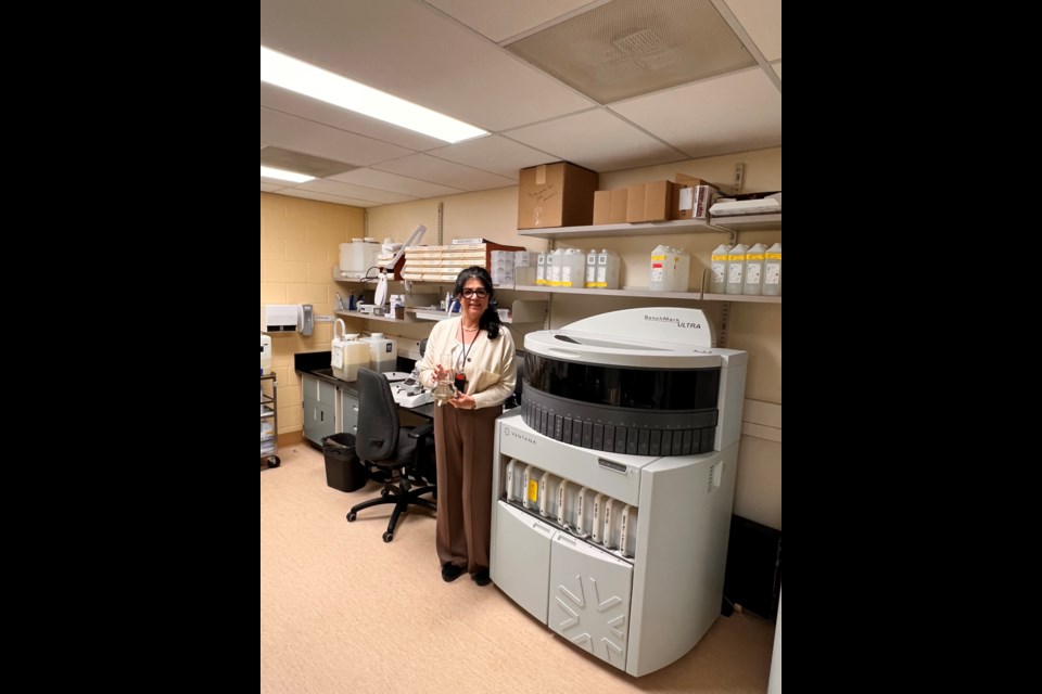 Georgia Carr, manager of laboratory services at the Thunder Bay Regional Health Sciences Centre. (courtesy Georgia Carr)