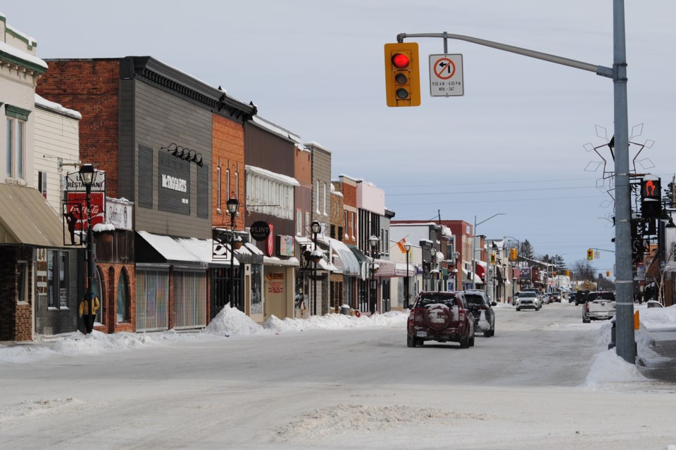 Scott Street in downtown Fort Frances (Newswatch file)                              