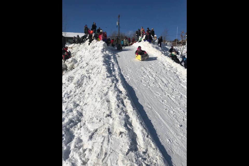 Cardboard Box Race
(courtesy Red Lake Winter Carnival Committee)