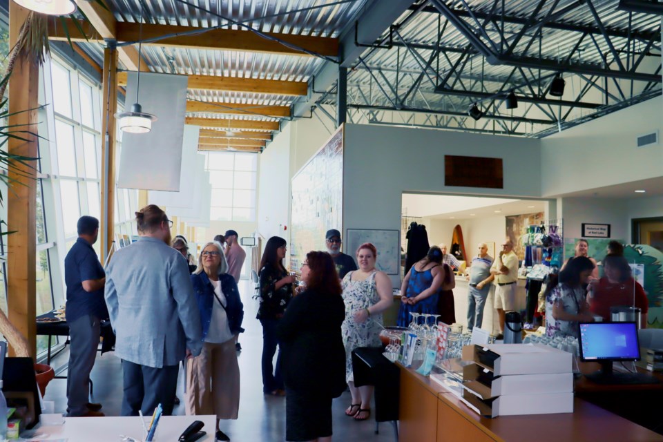 Grand re opening of the main gallery for the Red Lake Regional Heritage Centre. (photo courtesy Red Lake Regional Heritage Centre)