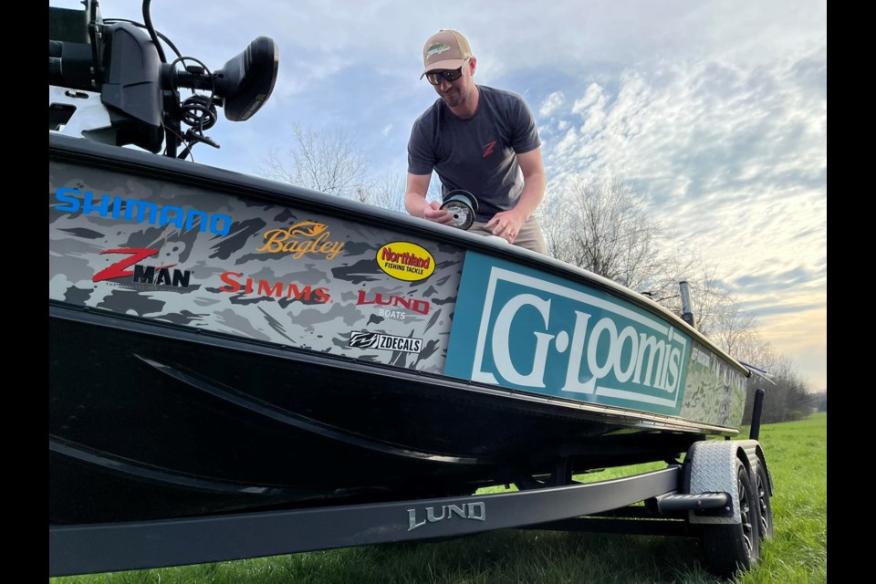 Jeff Gustafson in Tennessee getting ready for the Bassmaster Classic Tournament 2023. (Photos courtesy Jeff Gustafson)