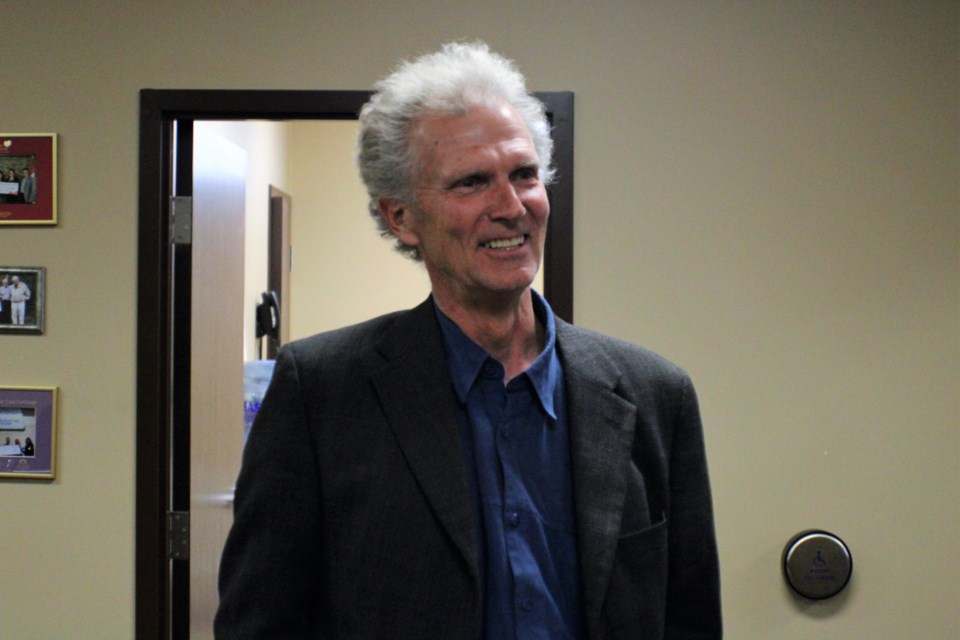 Walter Kuch resident of Shuniah (Photo by tbnewswatch staff)  
