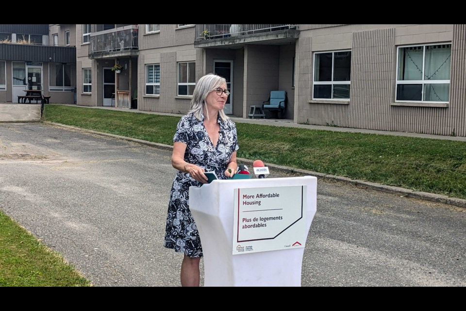 Patty Hajdu, MP for Thunder Bay-Superior North announces $84 million through the Affordable Housing Fund (AHF) to help communities in Northern Ontario build affordable housing.