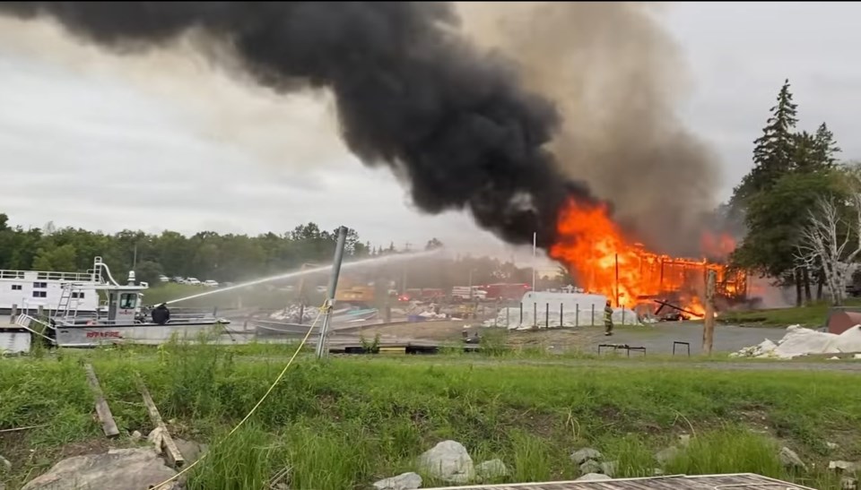rainy lake fire