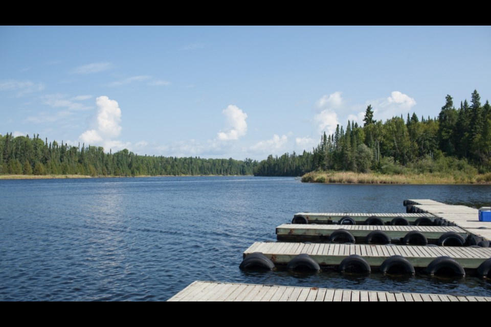 Photo of from docks at Anderson's Lodge in Sioux Lookout (Submitted by Anderson's Lodge)