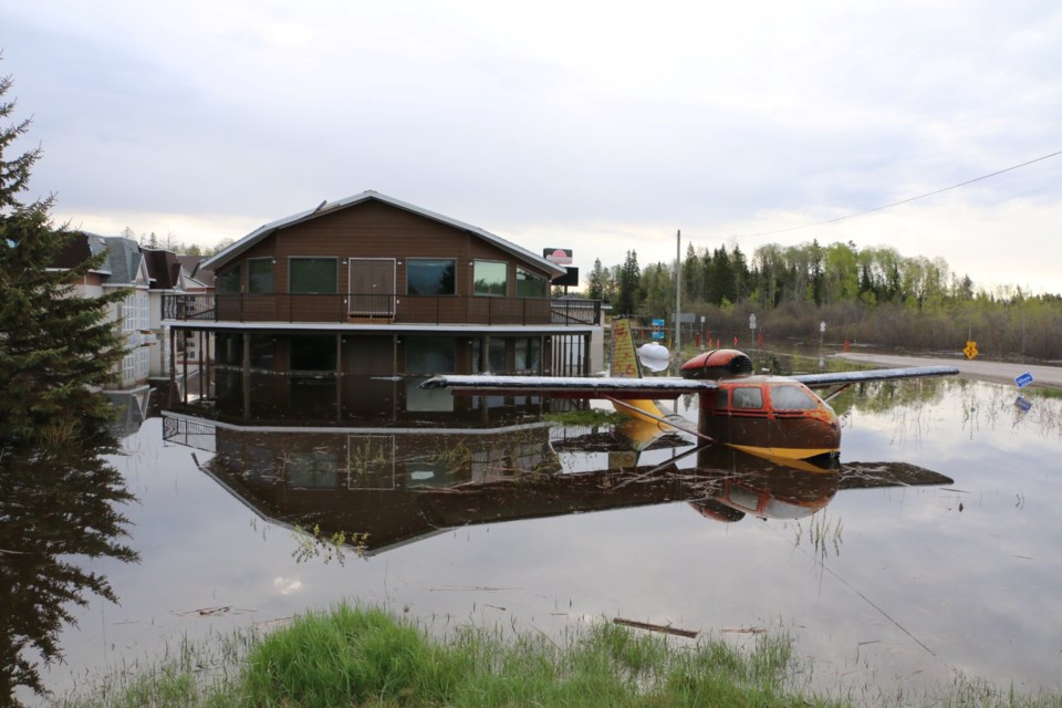 Dick's Grill House is underwater (Facebook: John Tavares)