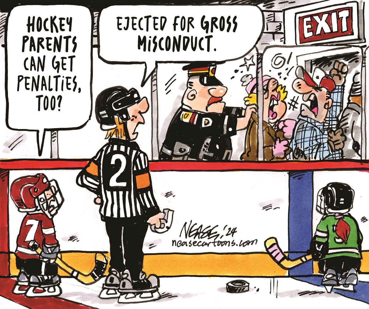 Cartoon of the Day: Hockey Parents - Thorold News
