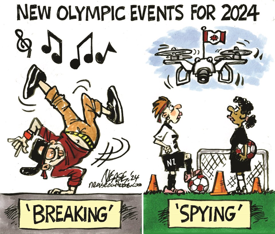 Cartoon of the Day: New Olympic Events - Oakville News