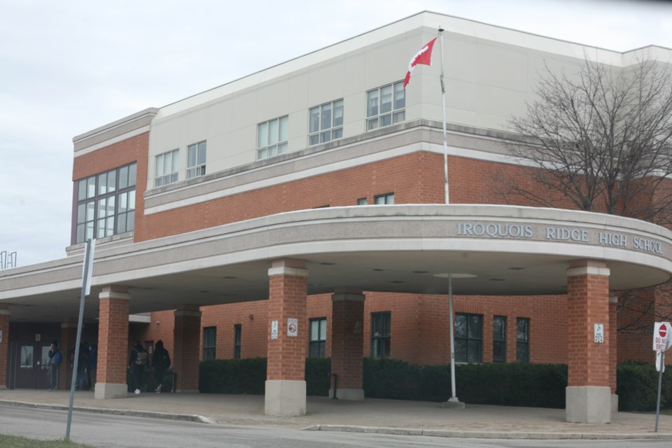 Iroquois Ridge High School in Oakville