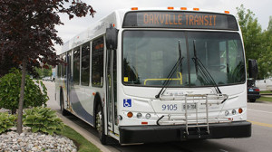 Sheridan College Oakville Transit Bus