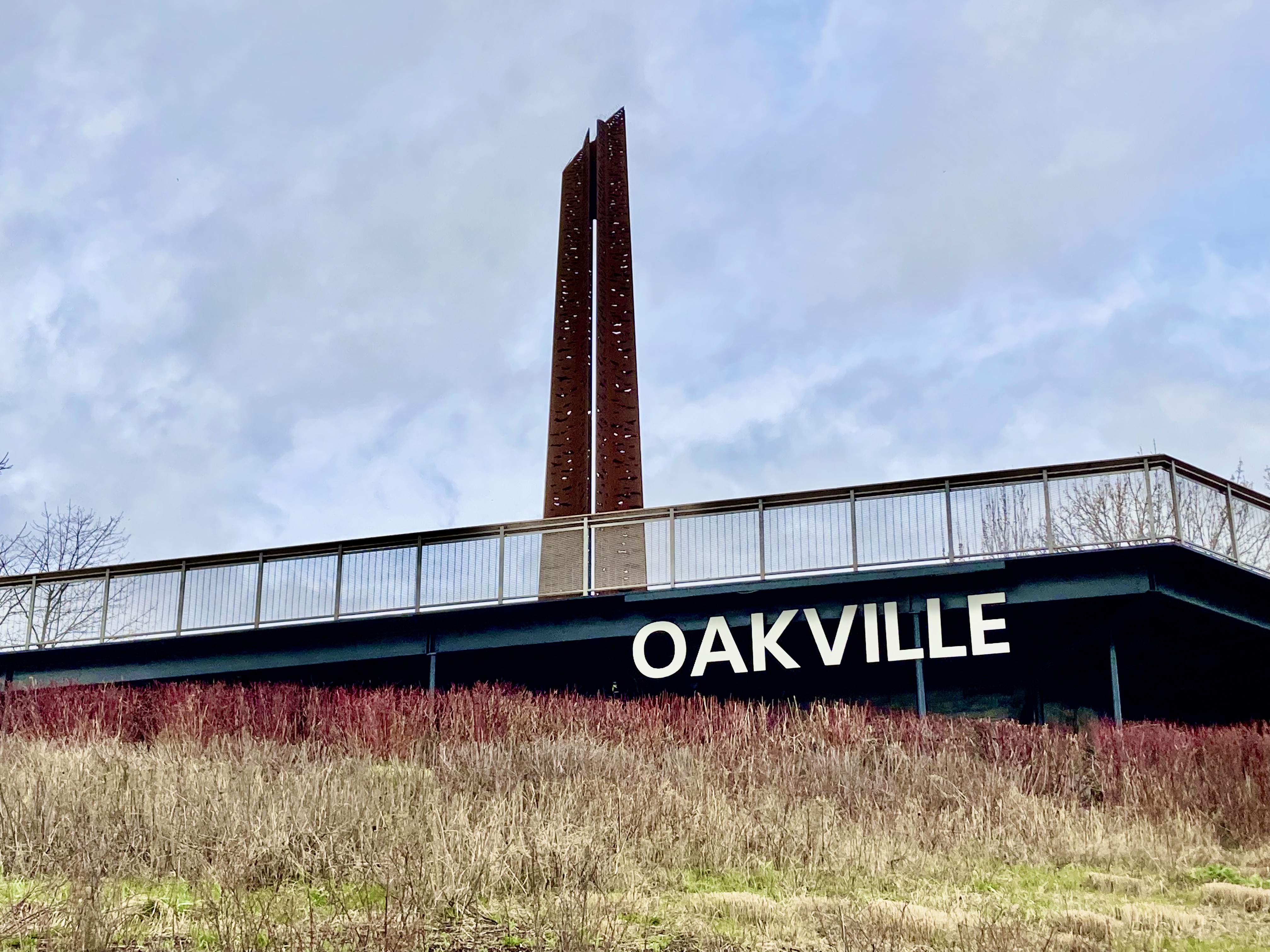 Oakville sign in Tannery Park | Oakville News N.M.