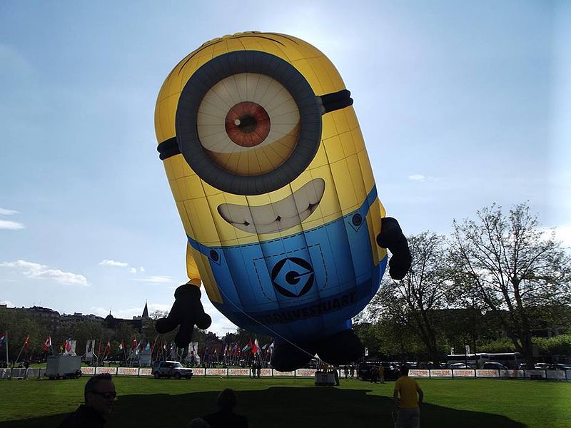Hot air Balloon from Despicable Me 2 | CC BY-SA 3.0