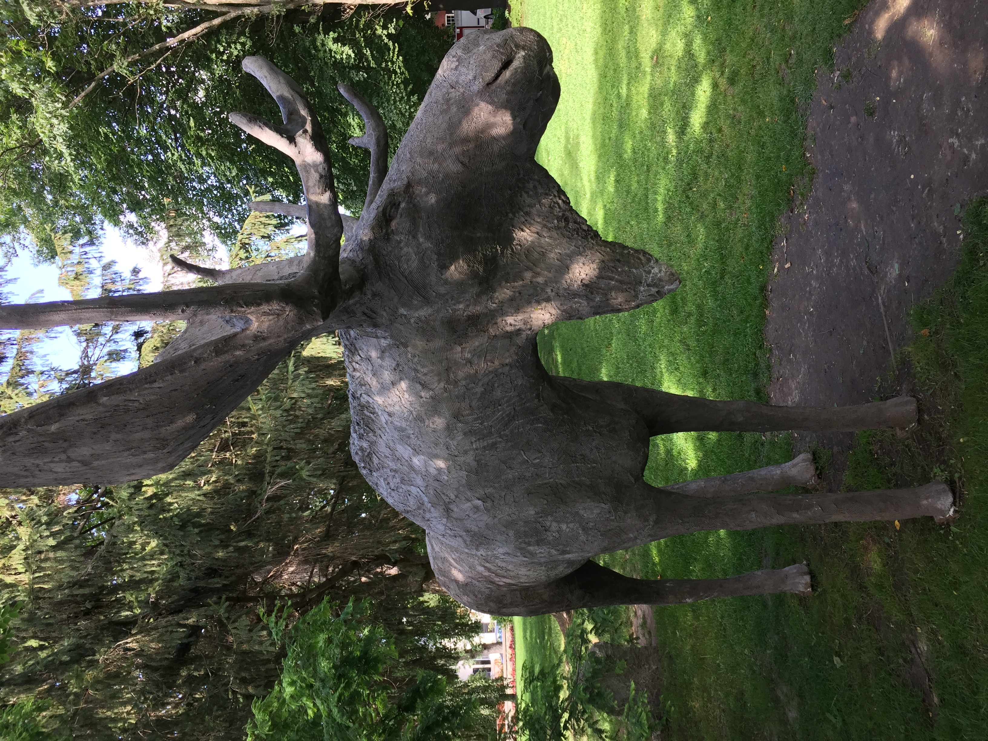 Bronze Sculpture of Moose | OakvilleNews.Org