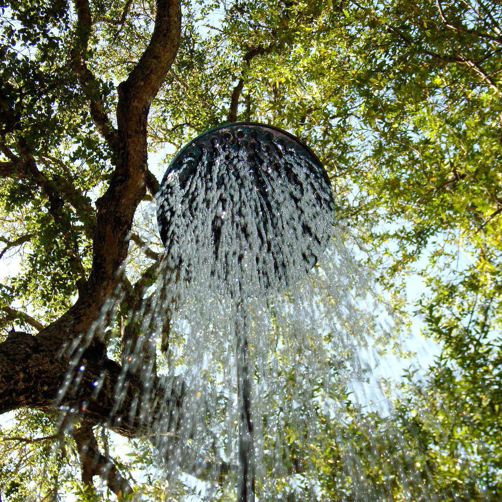 Outdoor Shower | Steve Jurvetson