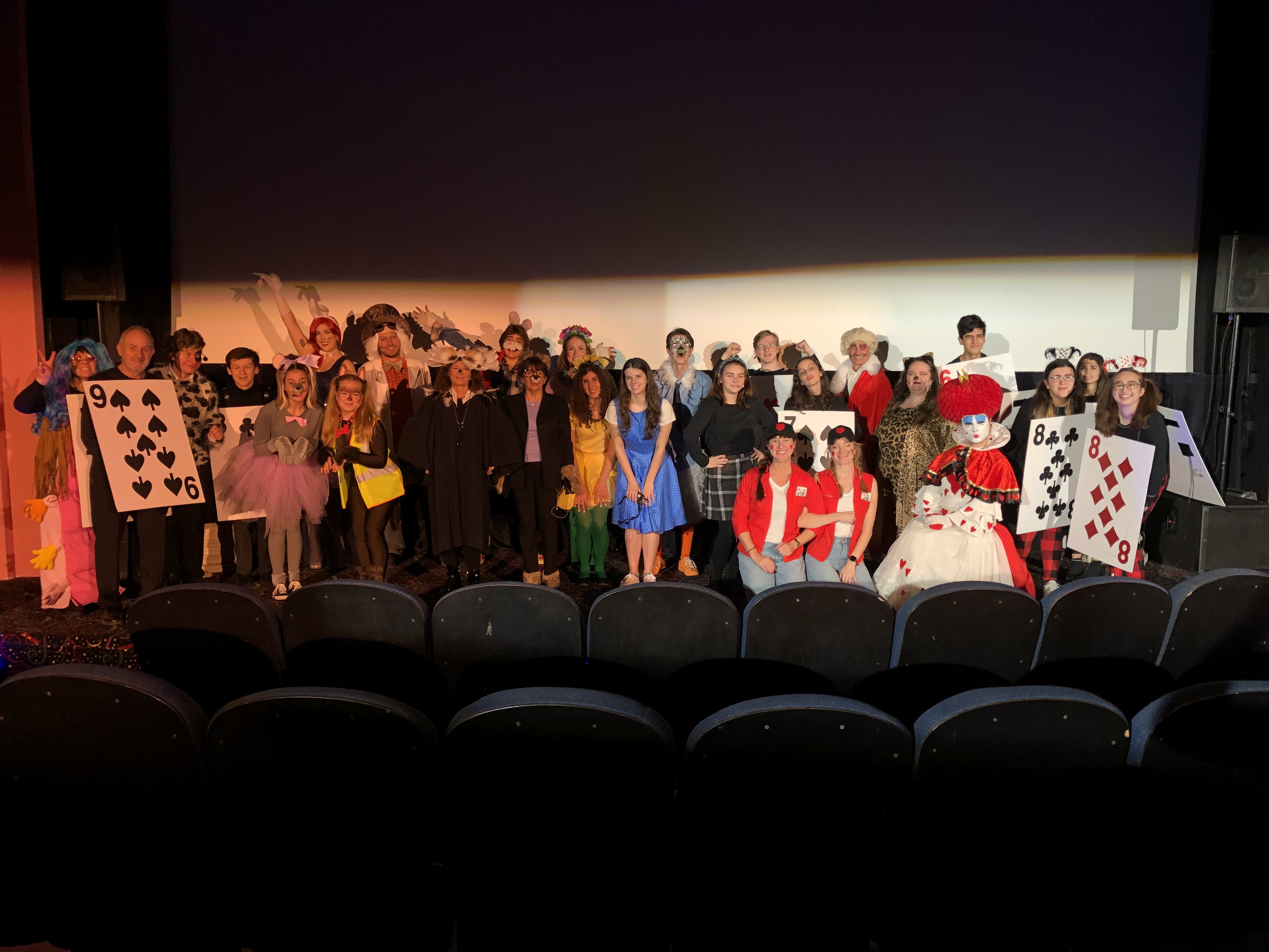 The cast of BurlOak Theatre Group