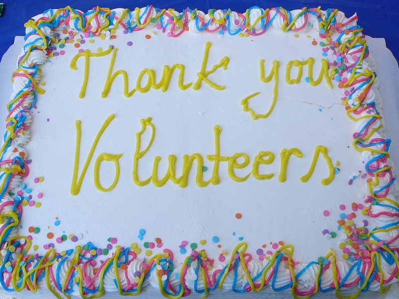 thank-you-volunteers-cake | San José Library  -  Foter  -  CC BY-SA