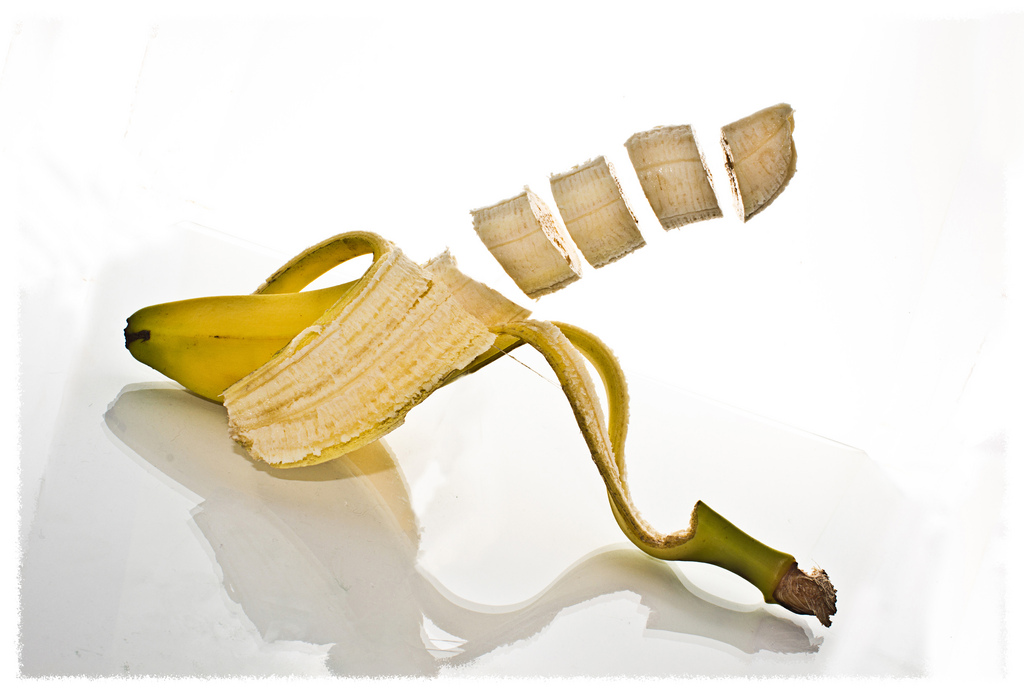 Chopped up banana | Dennis Skley