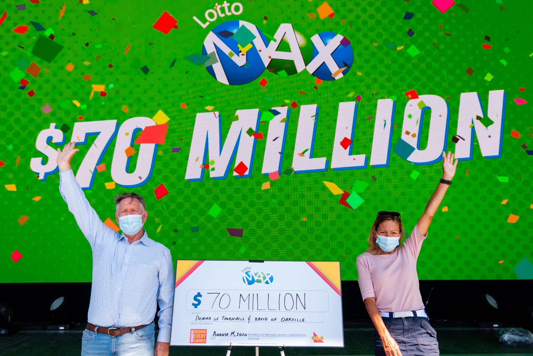 Thornhill and Oakville Friends win 70 Million Lotto Max Jackpot Oakville News