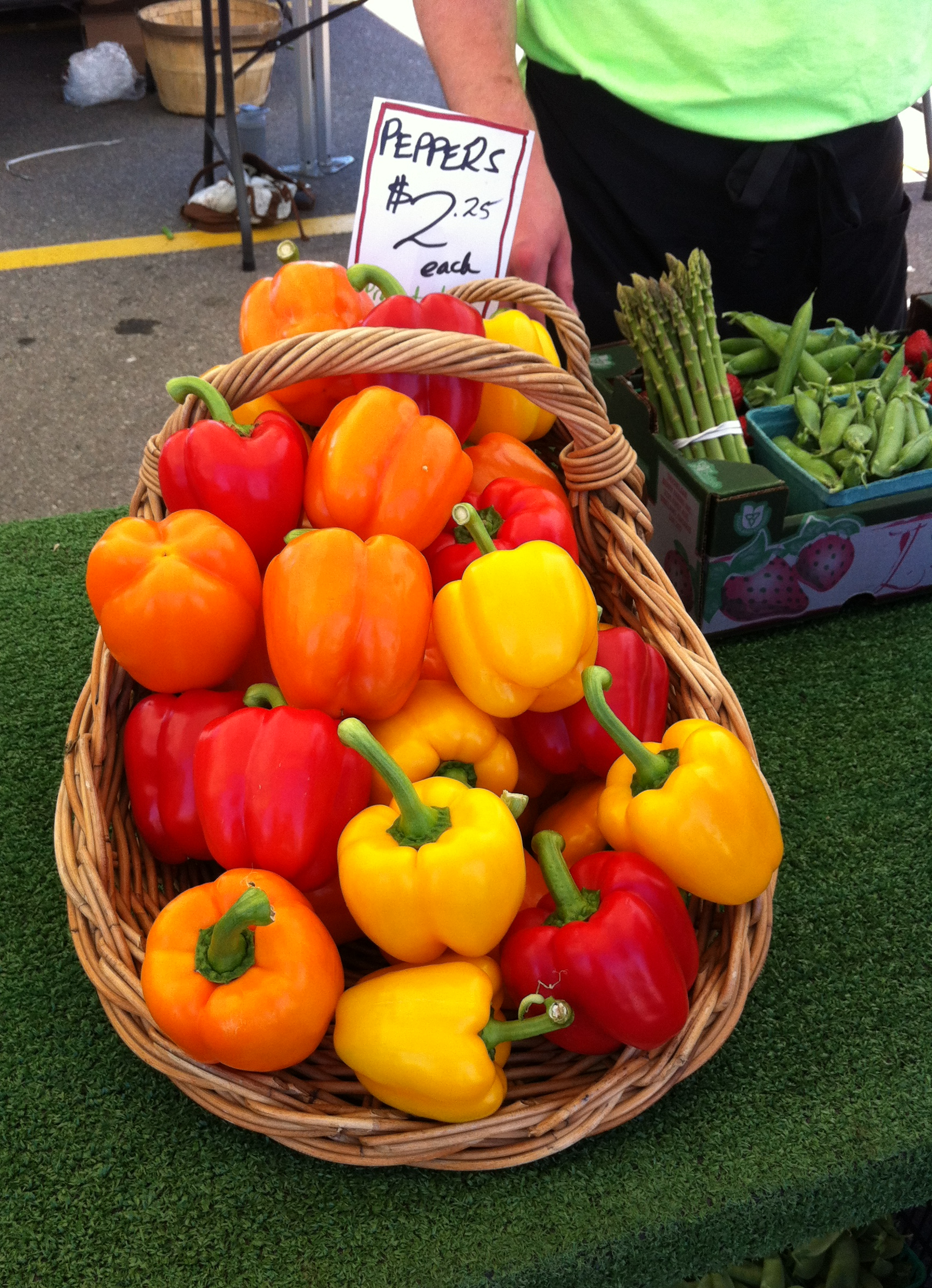 Peppers from Roberts Farms | Michele Bogle