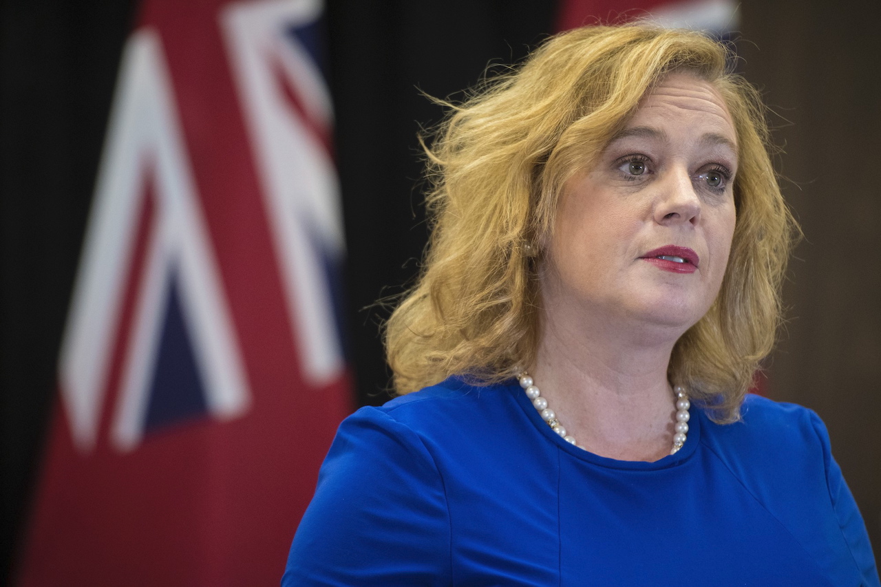 New rules for indoor sport | Lisa MacLeod, making an announcement from Queen