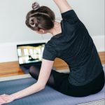 Take part in virtual yoga at - photo credit: Kari Shea | Kari Shea on Unsplash