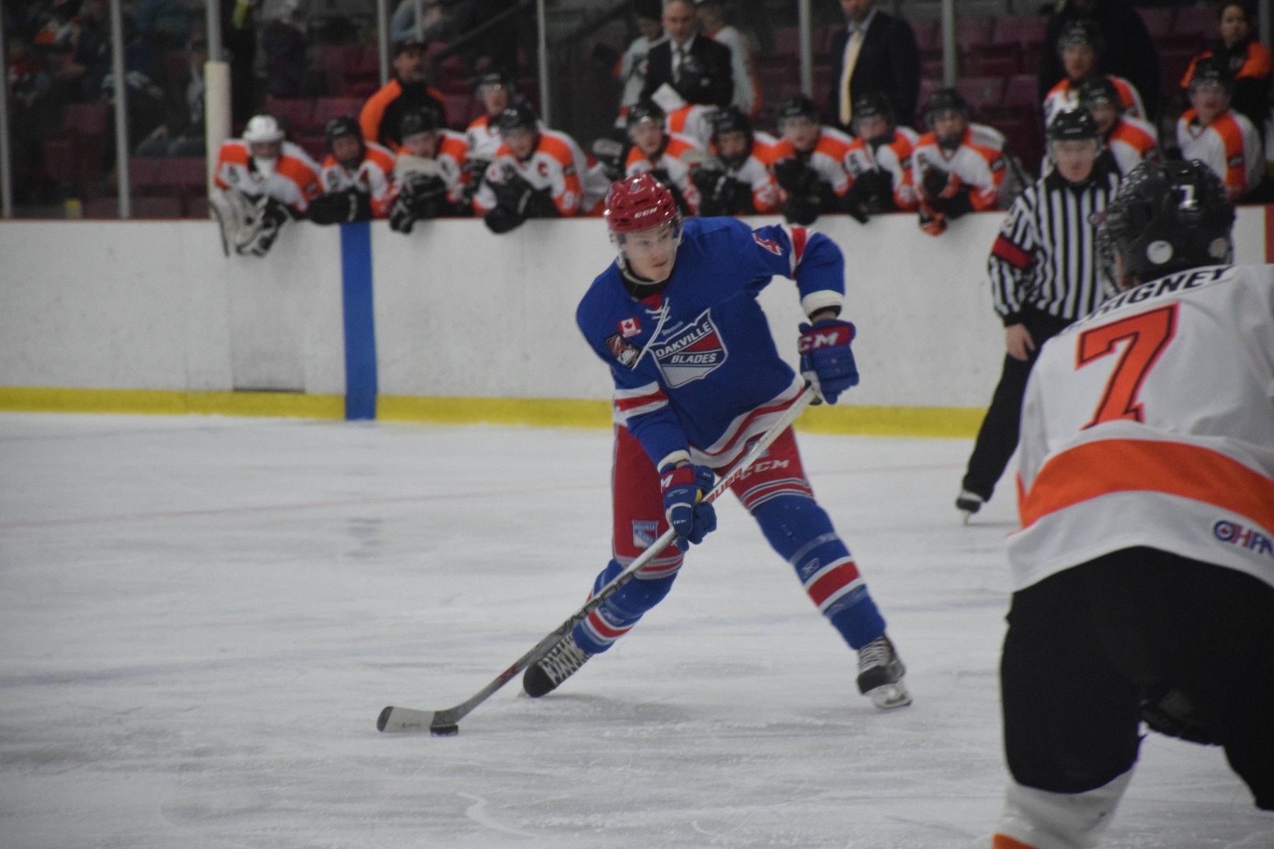 Oakville Blade taking a shot | Scott Ellis - The Hockey House