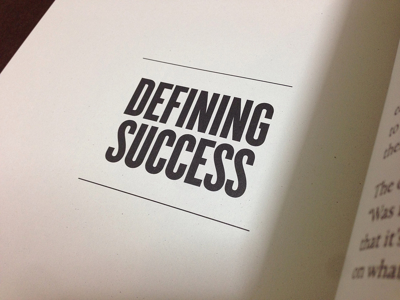 Defining Success book Title | Kei Izumi  -  Foter  -  CC BY