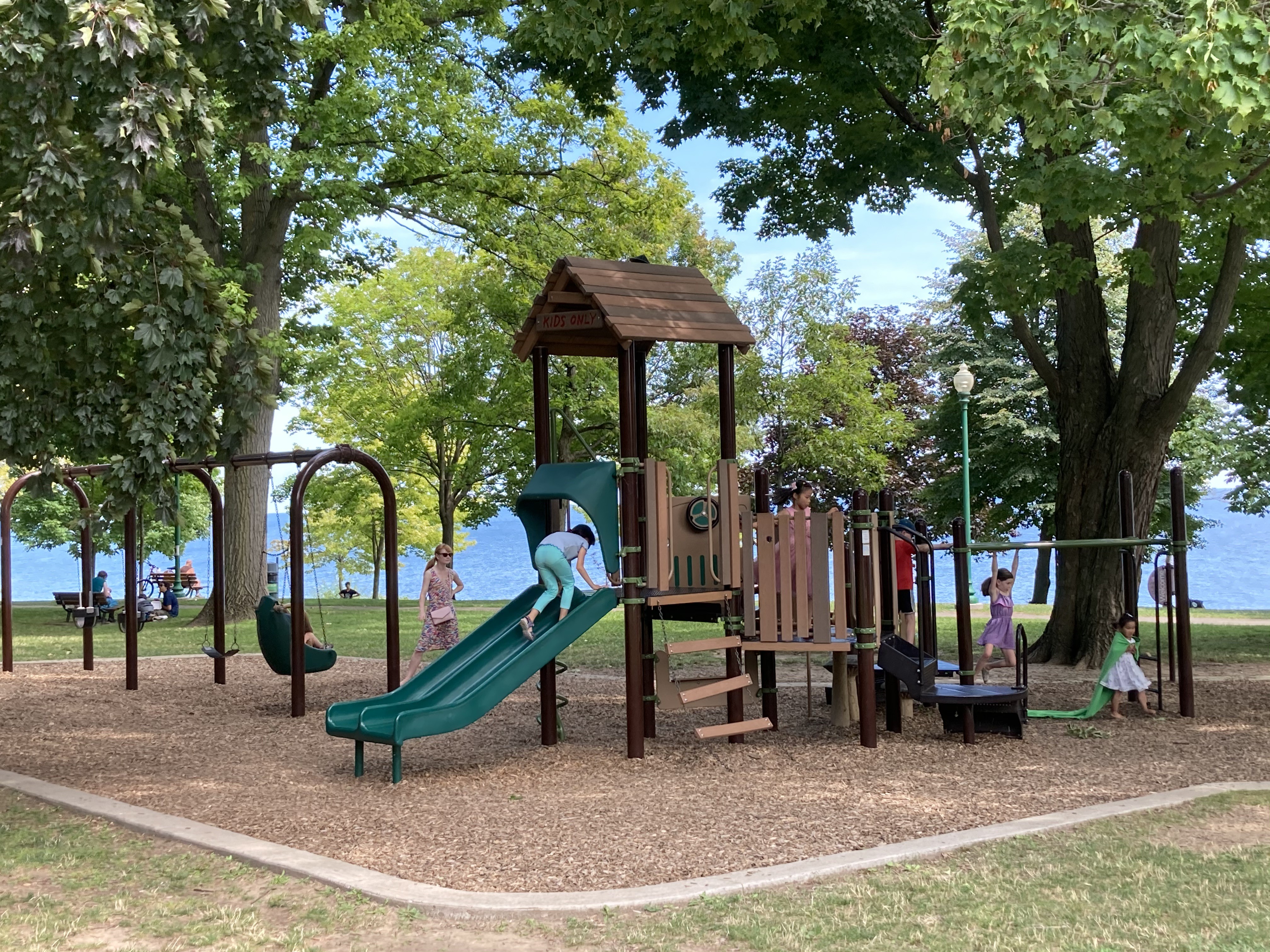 Lakeside Park Summer 2020 play structure | Oakville News
