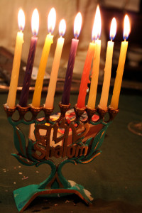 Menorah |  Hanukkah begins at sundown on December 6 2015. Photo credit: skpy / Foter.com / CC BY-SA