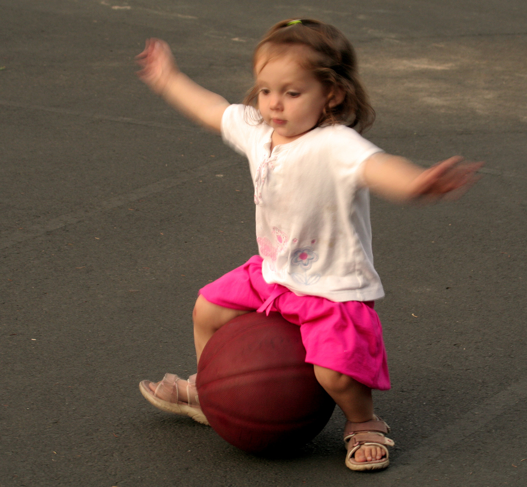 Child playing with a ball | Photo credit: Sharon Mollerus  -  Foter  -  CC BY
