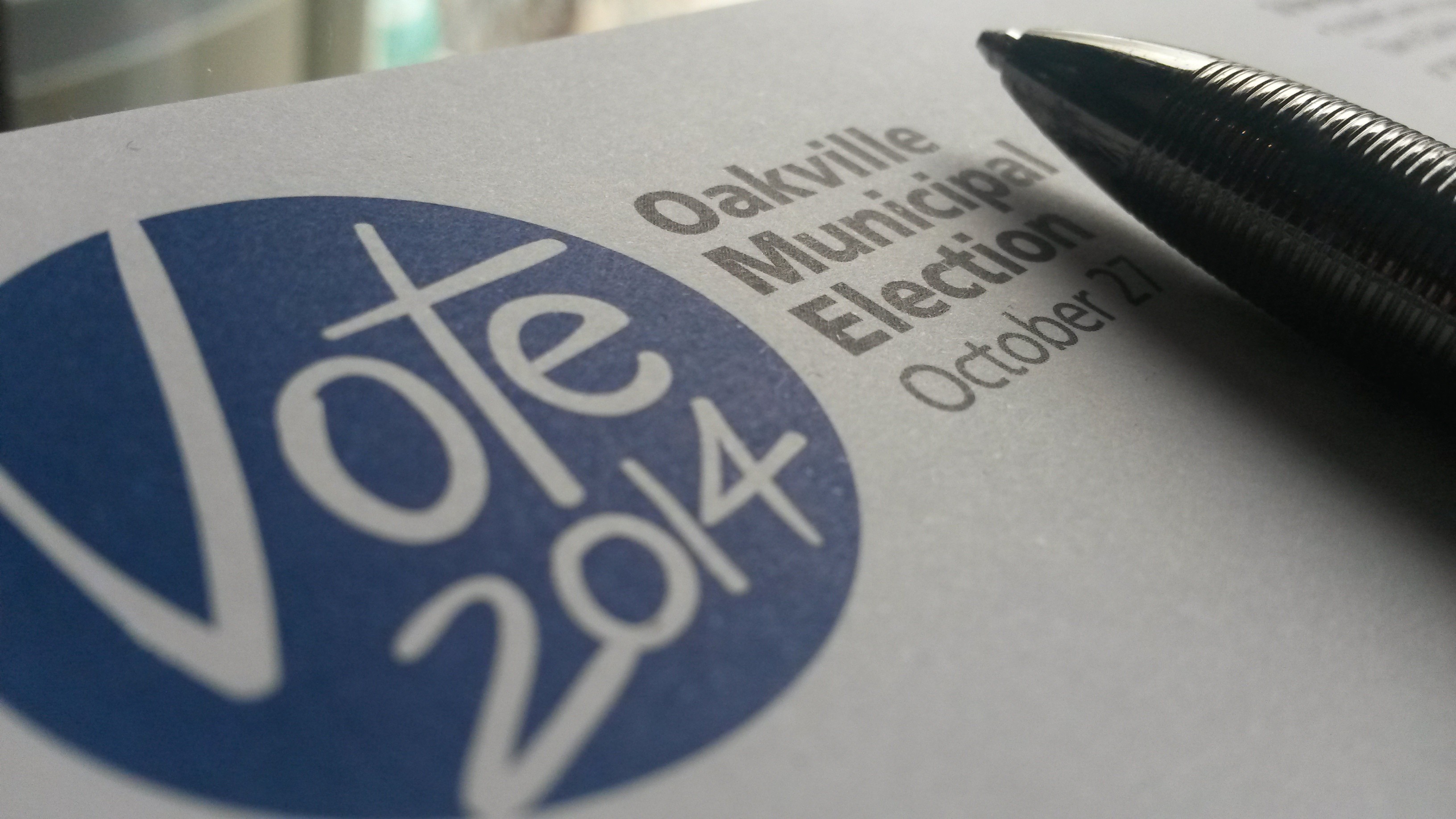 Vote 2014 Logo | Town of Oakville
