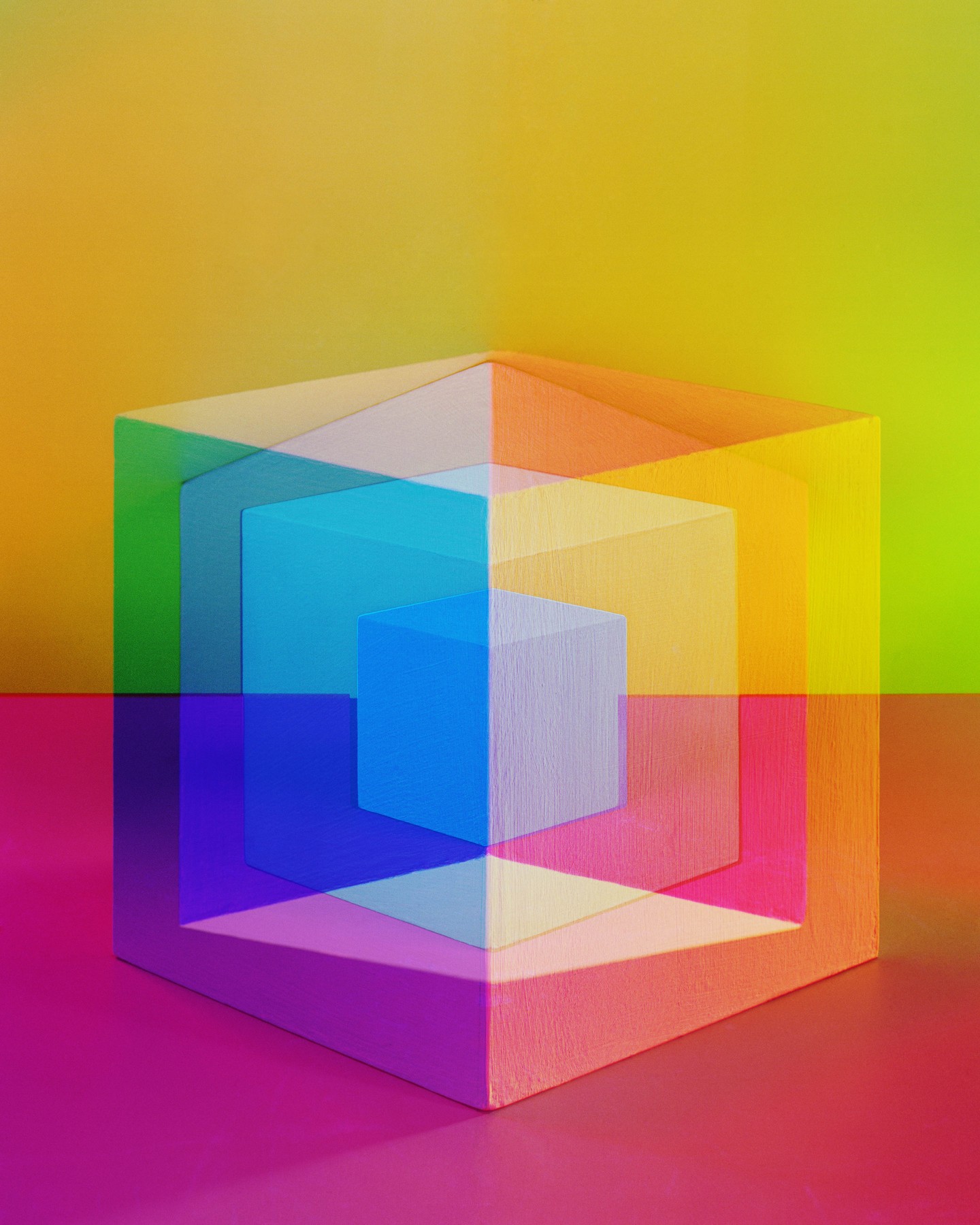 Cubist colourful image | Jessica Eaton