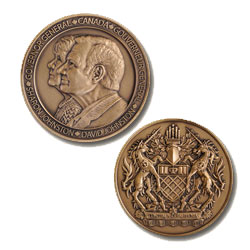 Two faces of coin | Governor General of Canada