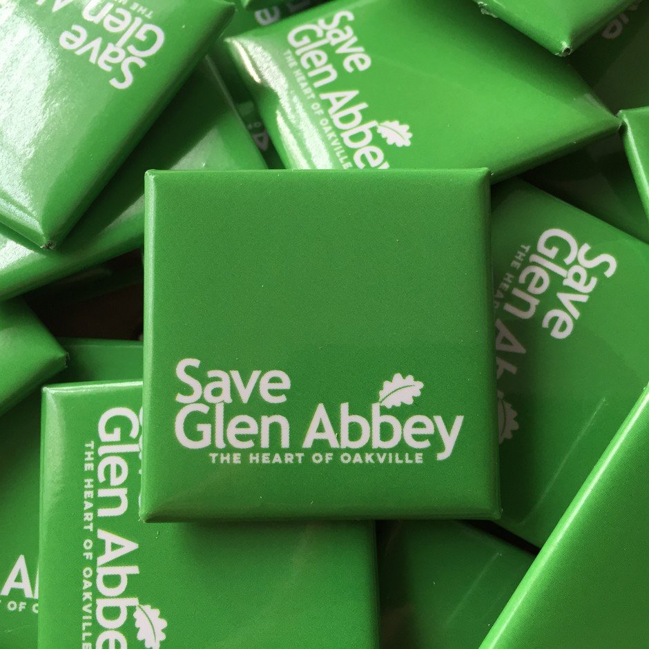 Clublink Save Glen Abbey Buttons | Save Glen Abbey
