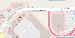 New hotel Dorval Crossing - Location | © OpenStreetMap.org contributors CC BY-SA
