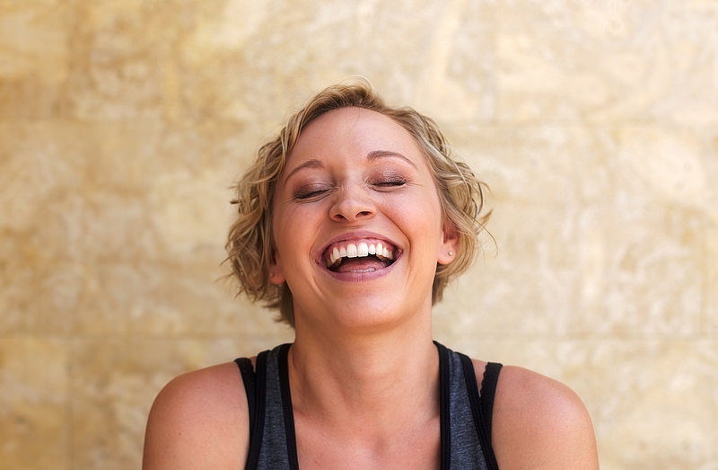 Lady Laughing | Photo credit: Kevin Dinkel  -  Foter  -  CC BY-SA