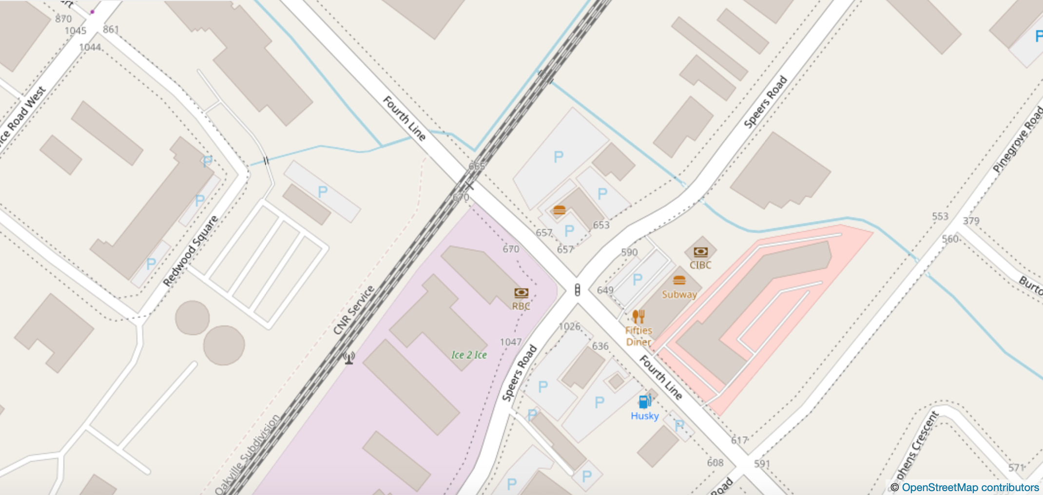 pedestrian train fatality | © OpenStreetMap.org contributors CC BY-SA (openstreetmap.org - copyright)